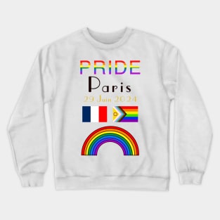 Pride Paris France 2024 Crewneck Sweatshirt